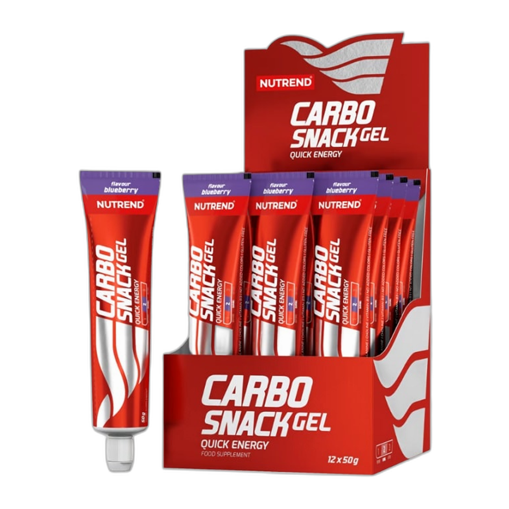 Nutrend Carbosnack Tube, Blueberry - 12 x 50g