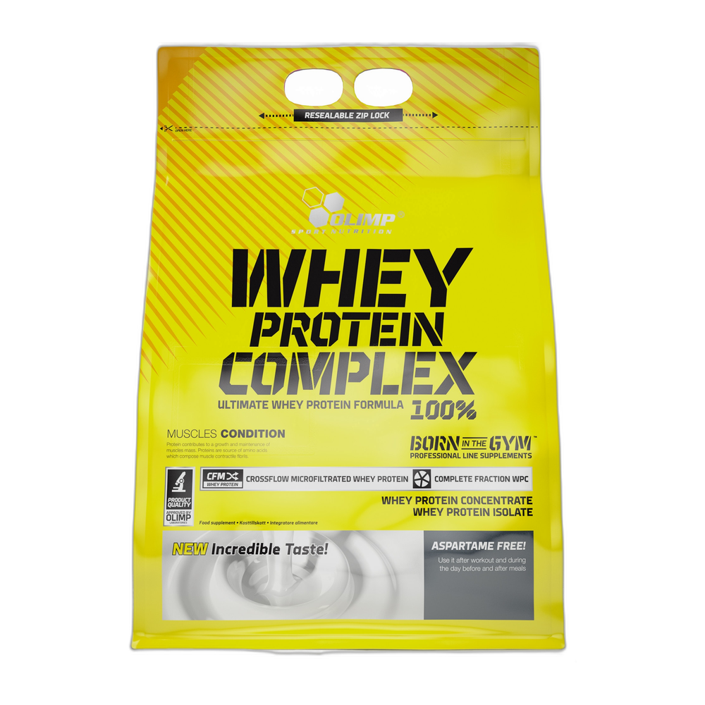 Olimp Nutrition Whey Protein Complex 100%, Cookies Cream - 2270g