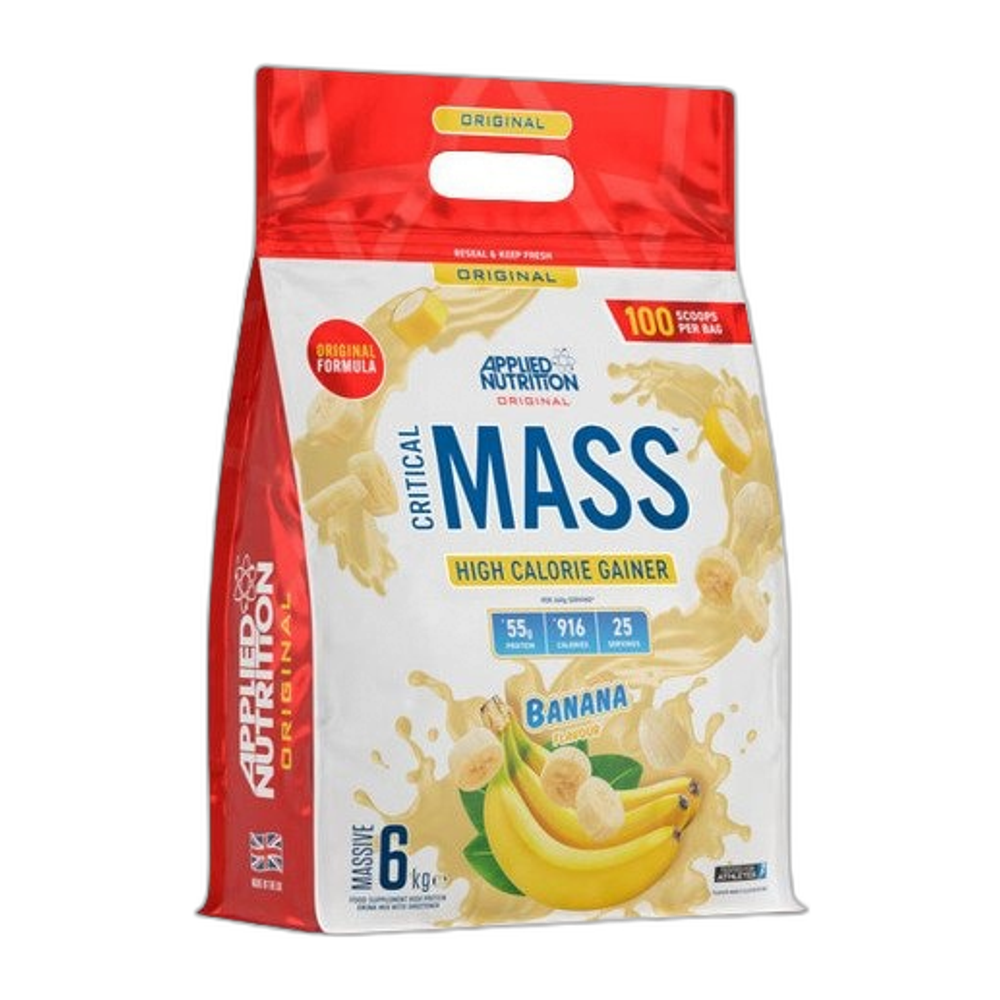Applied Nutrition Critical Mass - Original, Banana - 6000g