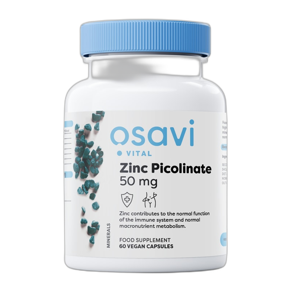 Osavi Zinc Picolinate, 50mg - 60 vegan caps