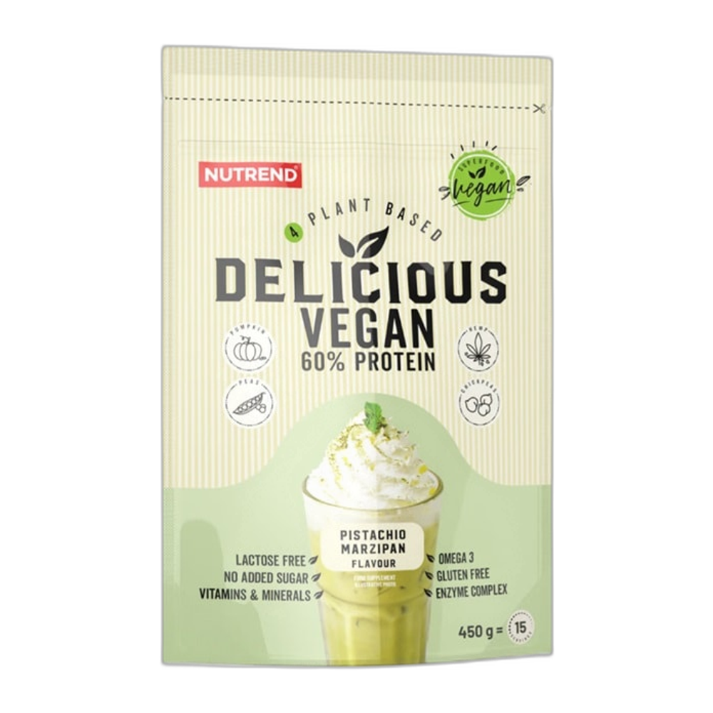 Nutrend Delicious Vegan, Pistachio Marzipan - 450g