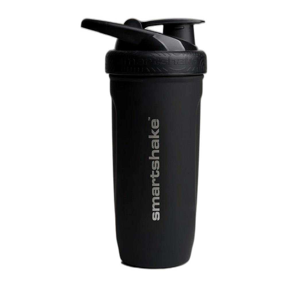 SmartShake Reforce Stainless Steel, Black - 900 ml.