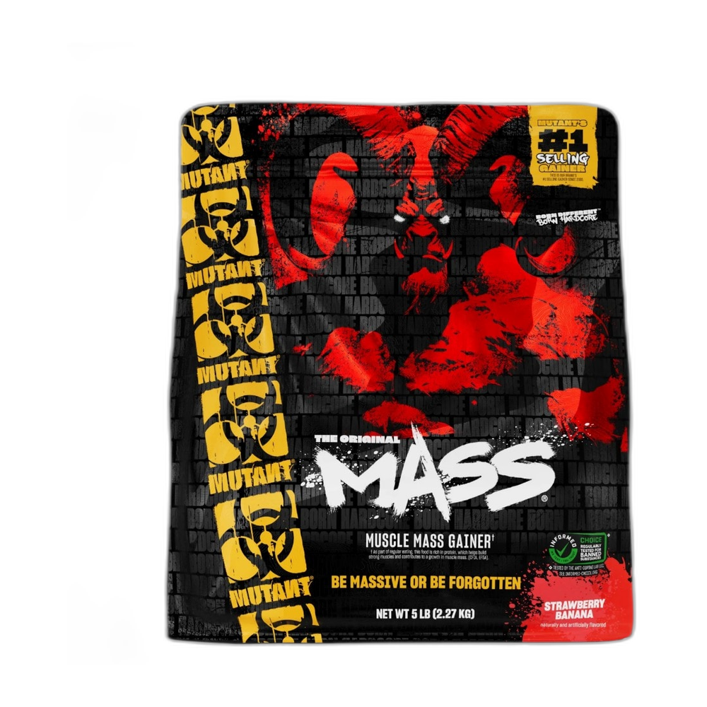 Mutant Mass, Strawberry Banana - 2270g