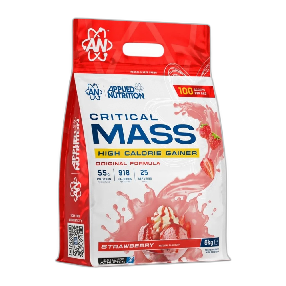 Applied Nutrition Critical Mass - Original, Strawberry - 6000g