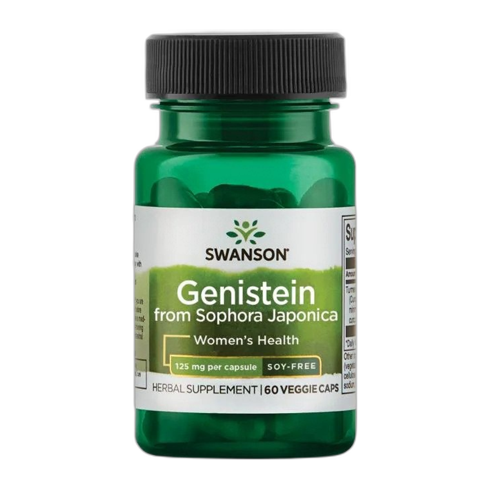 Swanson Genistein from Sophora Japonica, 125mg - 60 vcaps