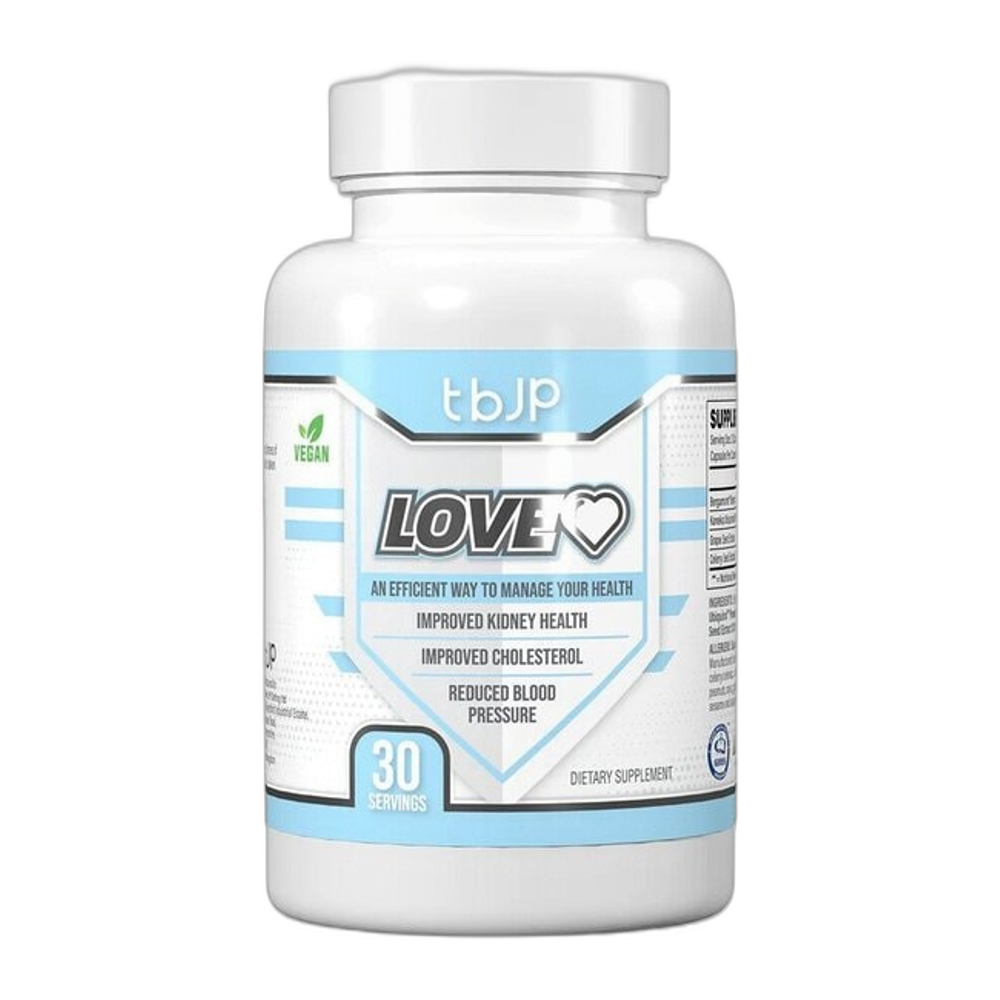 Trained by JP Love Heart - 60 caps