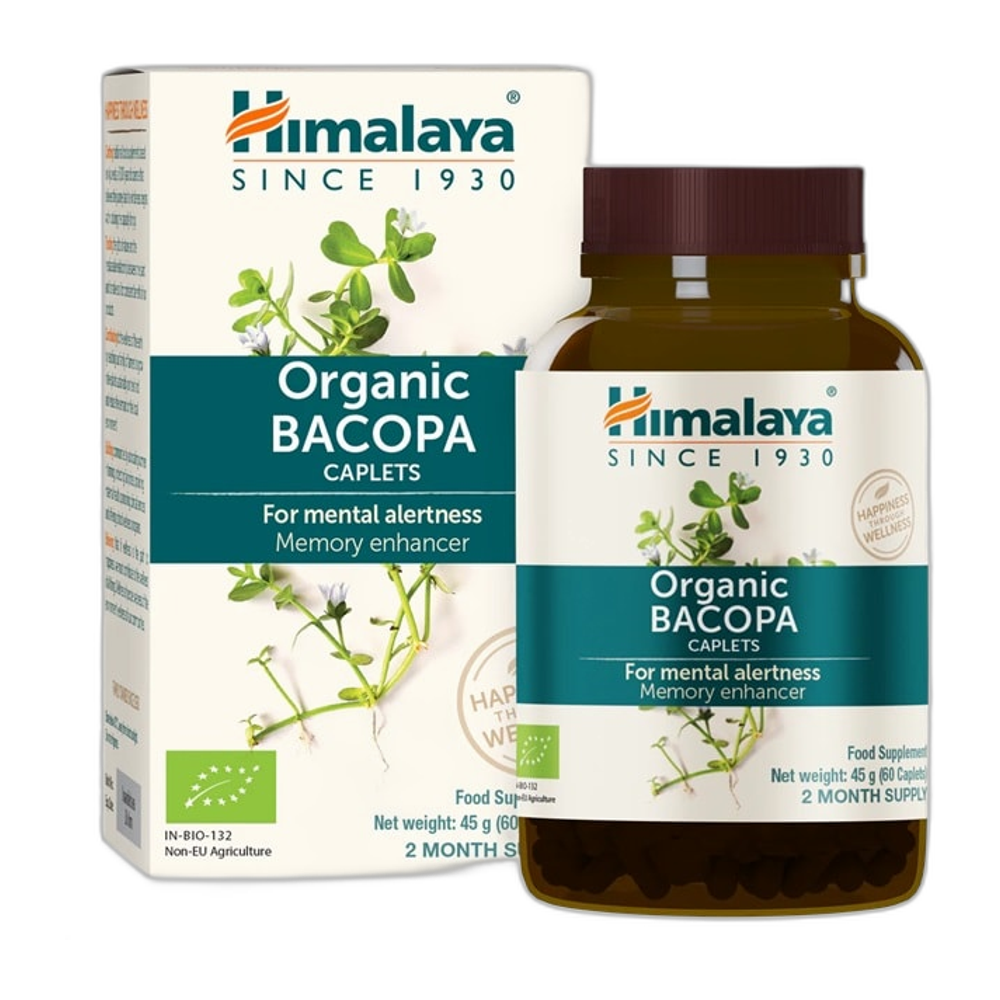 Himalaya Bacopa - 60 caplets (EAN 605069403016)