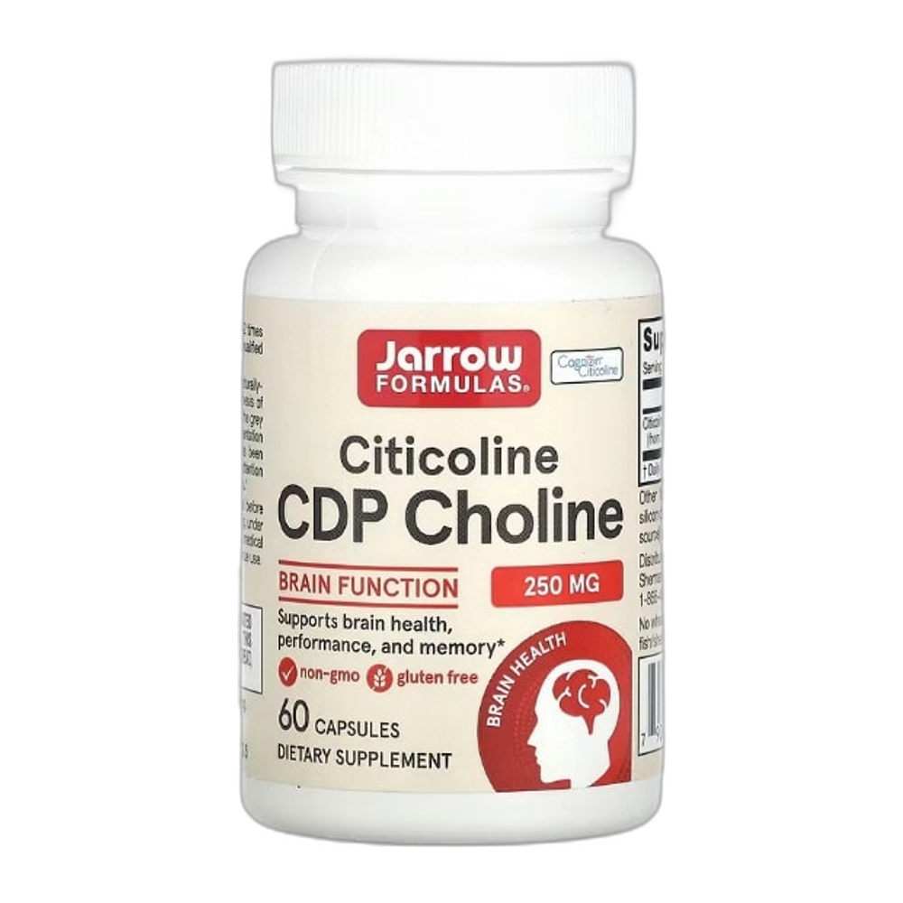 Jarrow Formulas Citicoline CDP Choline, 250mg - 60 caps