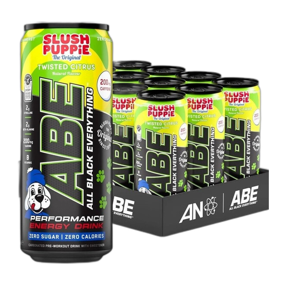Applied Nutrition ABE Energy + Performance Cans, Slush Puppie Twisted Citrus - 12 x 330 ml.