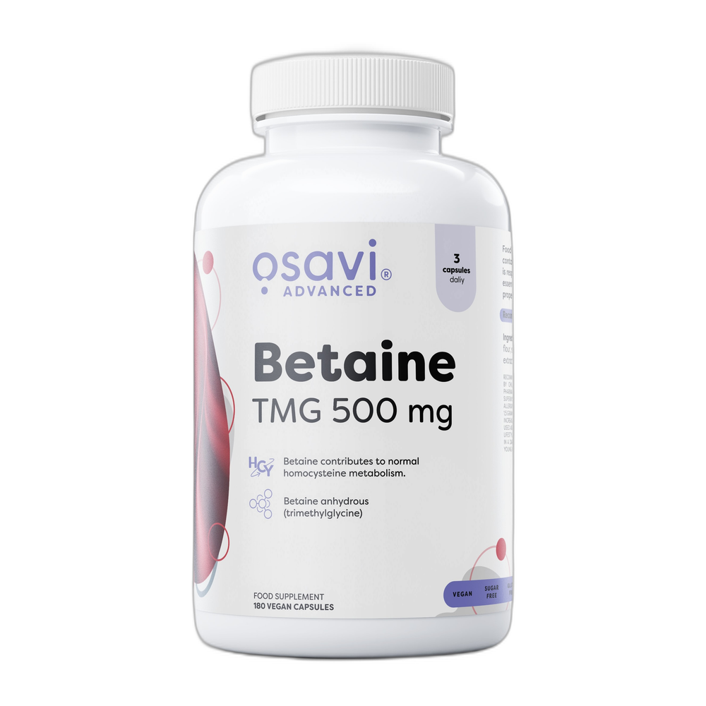 Osavi Betaine, TMG 500mg - 180 vegan caps