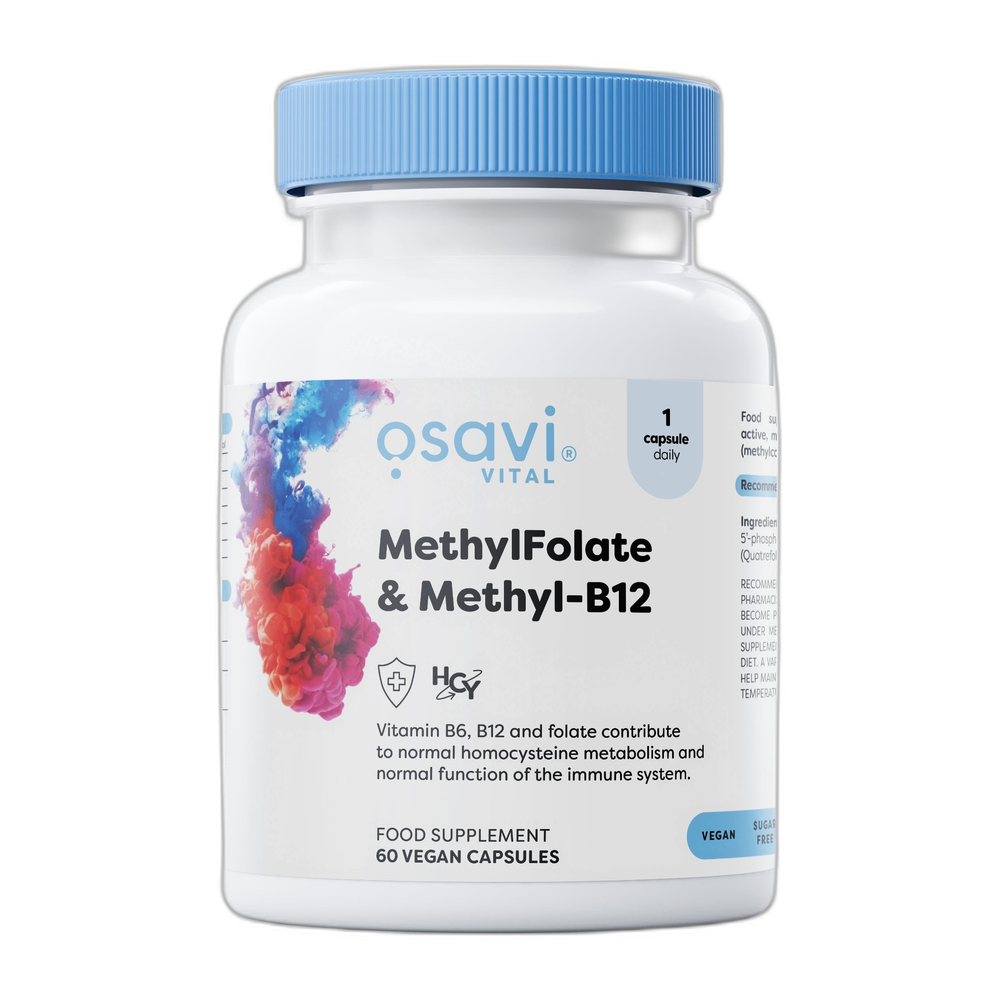 Osavi MethylFolate & Methyl-B12 - 60 vegan caps