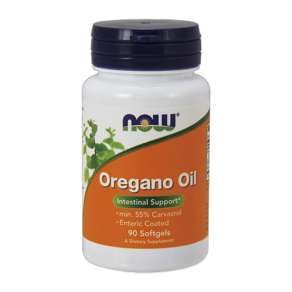 NOW Foods Oregano Oil, Enteric - 90 softgels