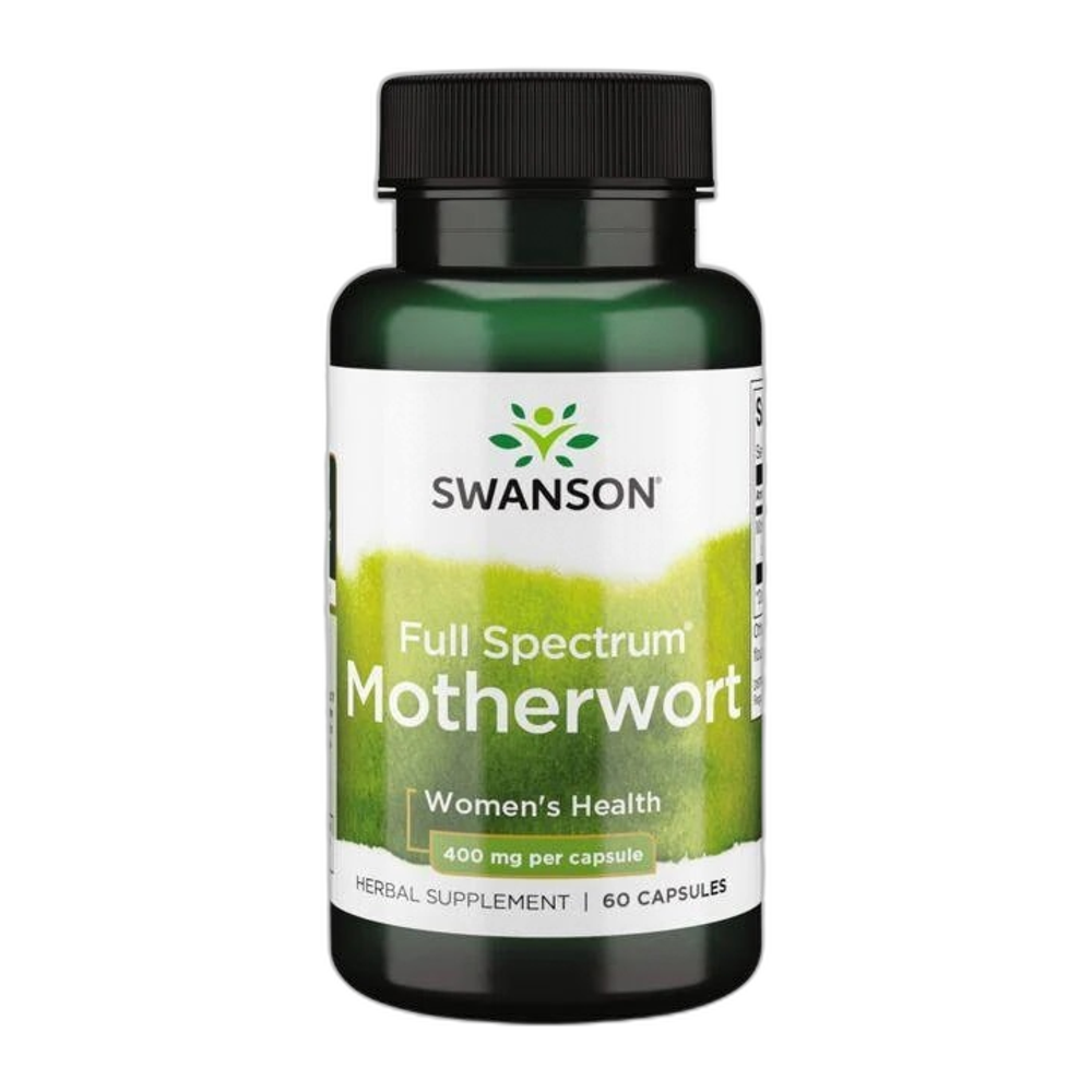 Swanson Full Spectrum Motherwort, 400mg - 60 caps