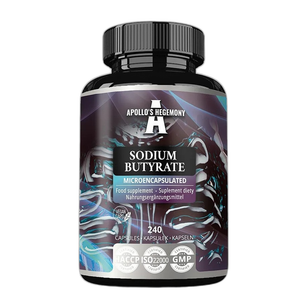Apollo's Hegemony Sodium Butyrate Microencapsulated - 240 vcaps