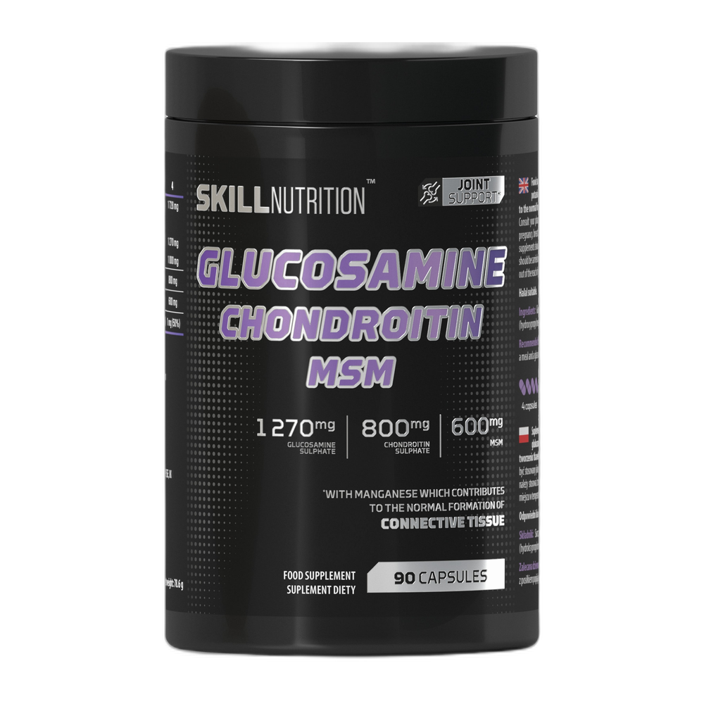 Skill Nutrition Glucosamine Chondroitin MSM - 90 caps