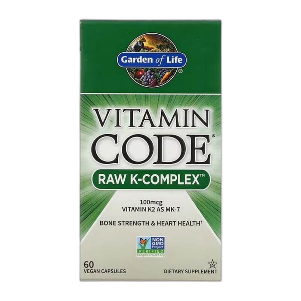 Garden of Life Vitamin Code Raw K-Complex - 60 vegan caps