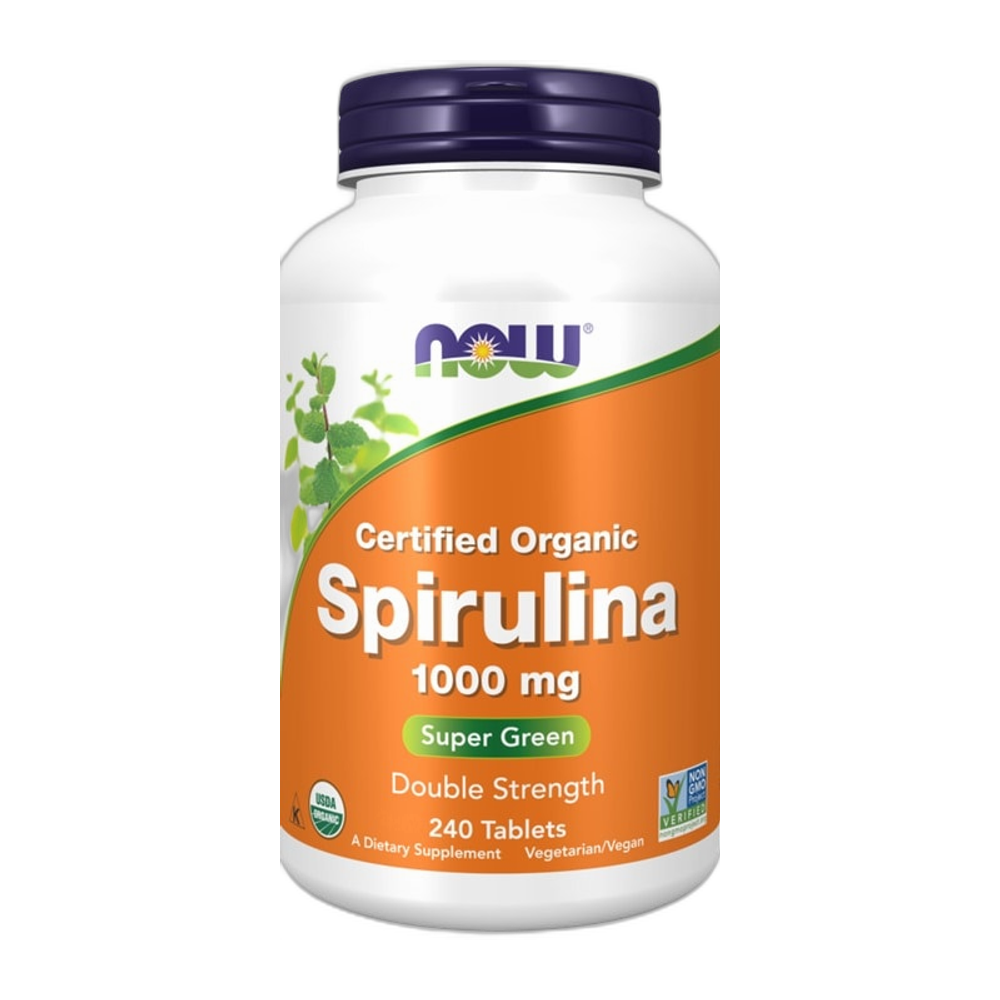 NOW Foods Spirulina, 1000mg - 240 tabs