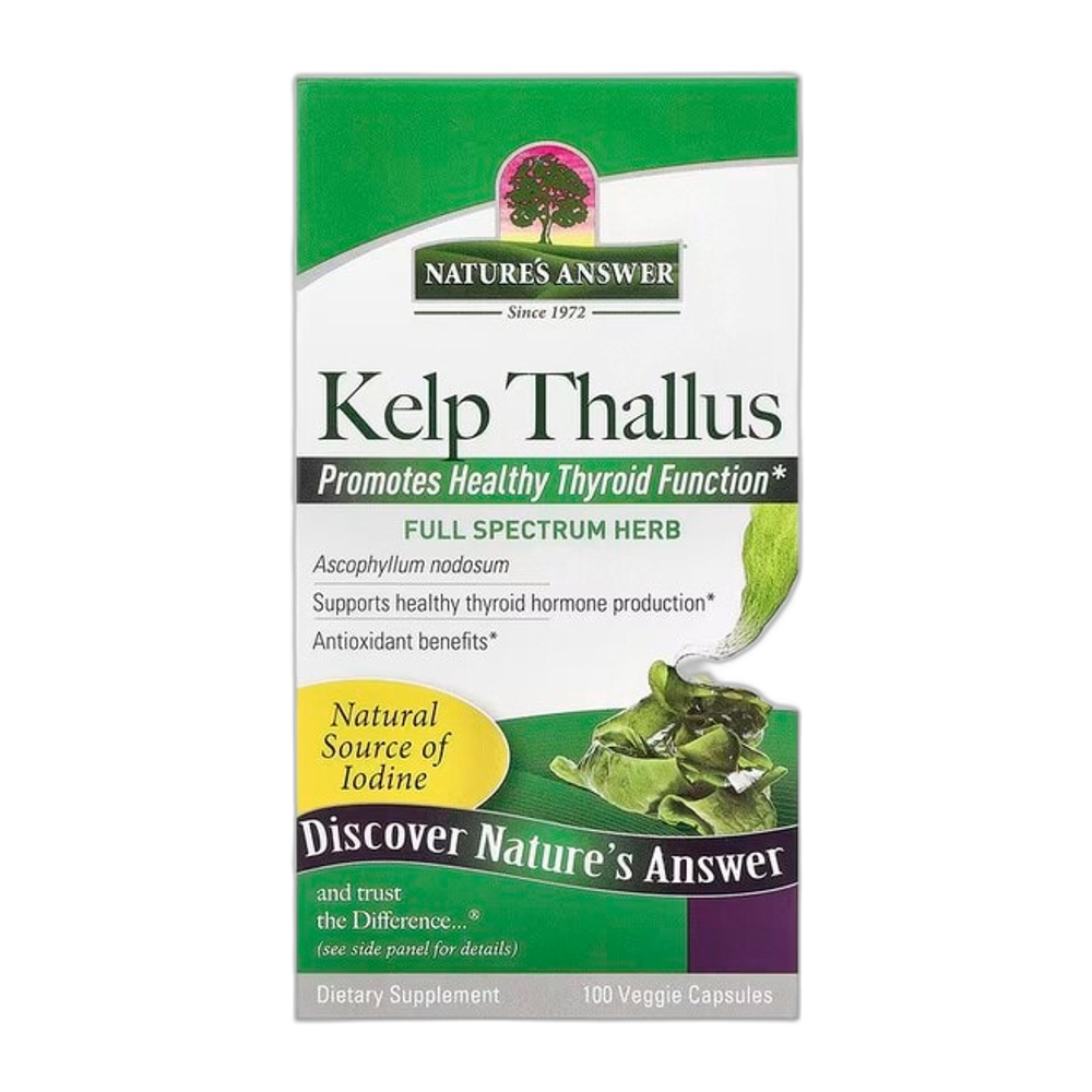 Nature's Answer Kelp Thallus - 100 vcaps