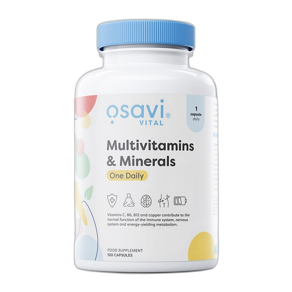 Osavi Multivitamins & Minerals One Daily - 120 caps