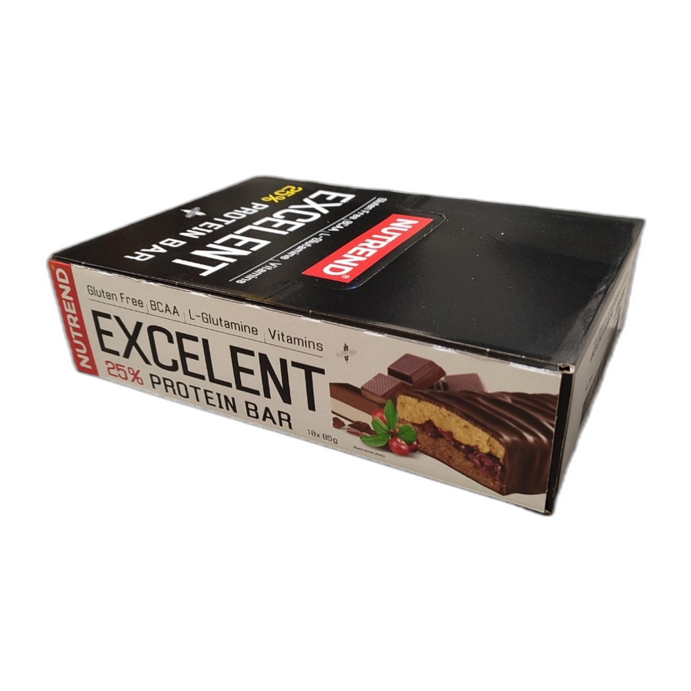 Nutrend Excelent 25% Protein Bar, Marzipan & Almonds - 18 x 85g