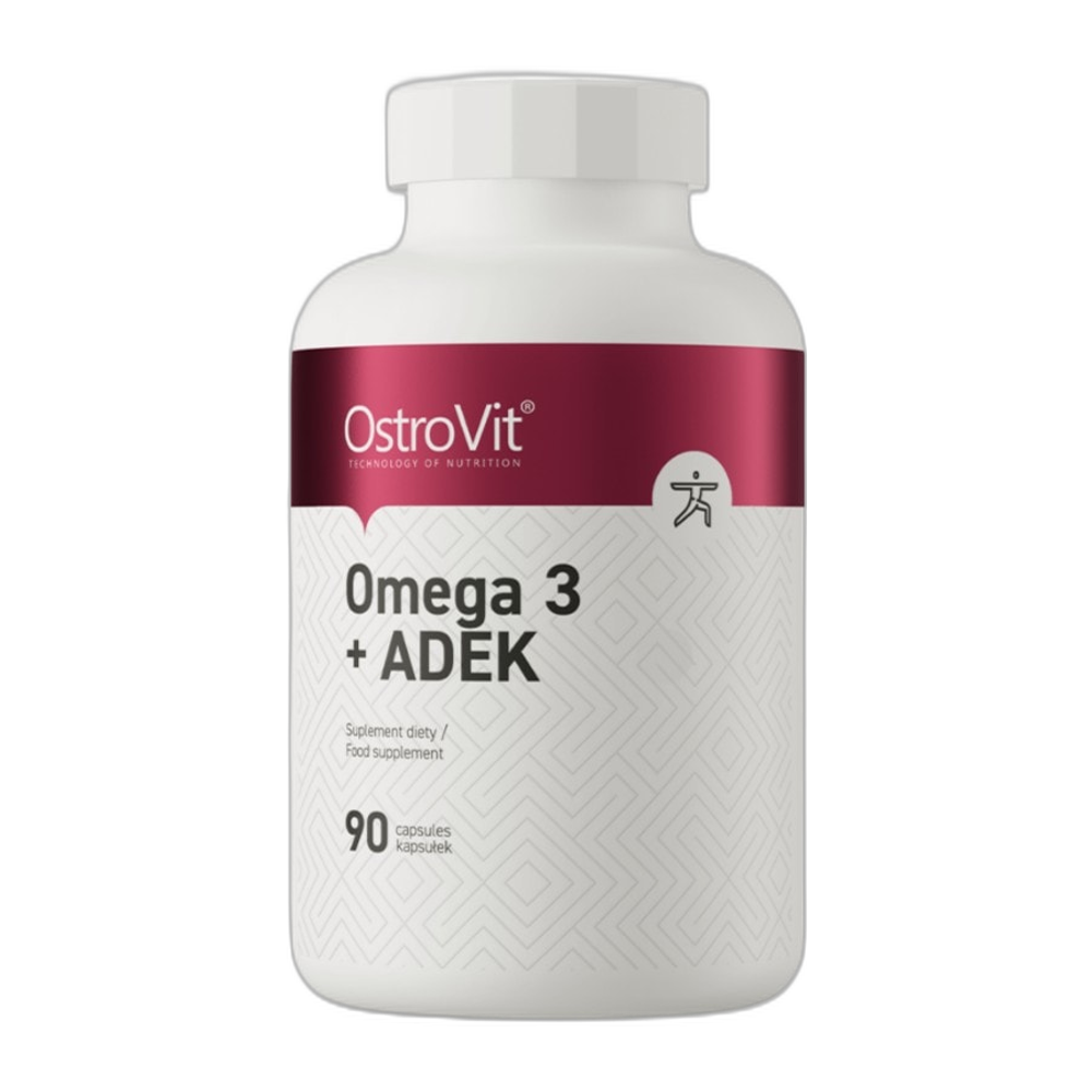 OstroVit Omega 3 + ADEK - 90 caps