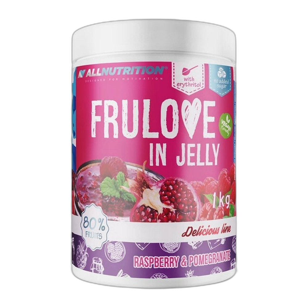 Allnutrition Frulove In Jelly, Raspberry & Pomegranate - 1000g
