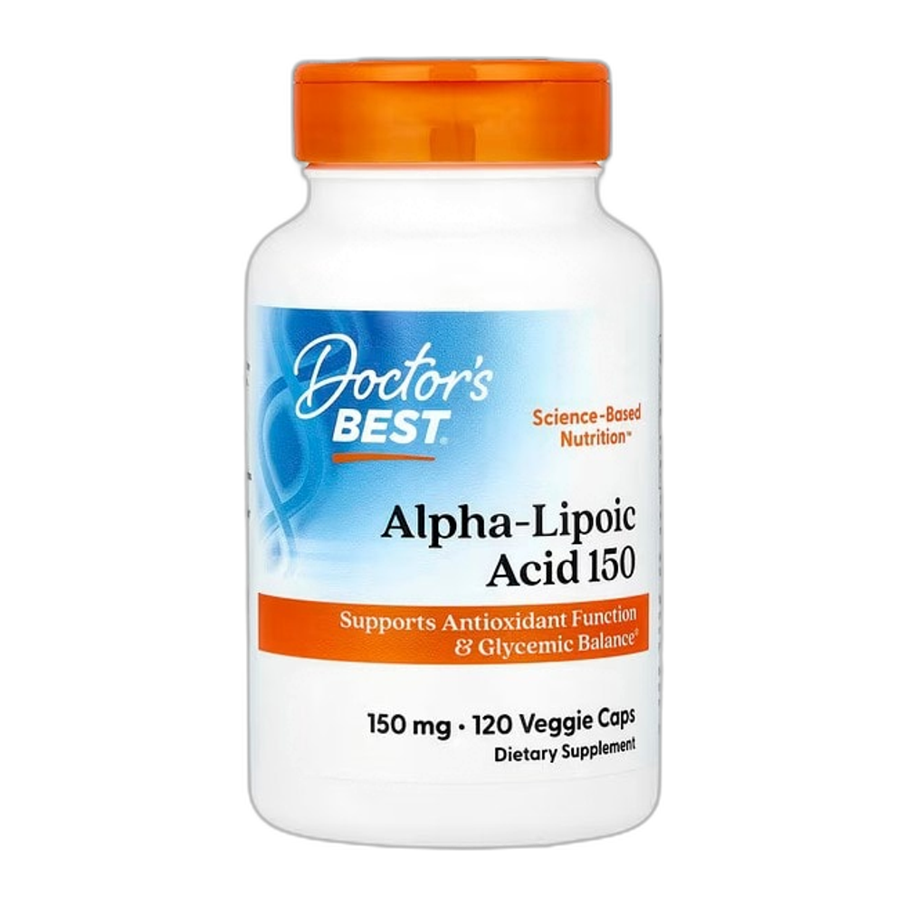 Doctor's Best Alpha-Lipoic Acid, 150mg - 120 vcaps