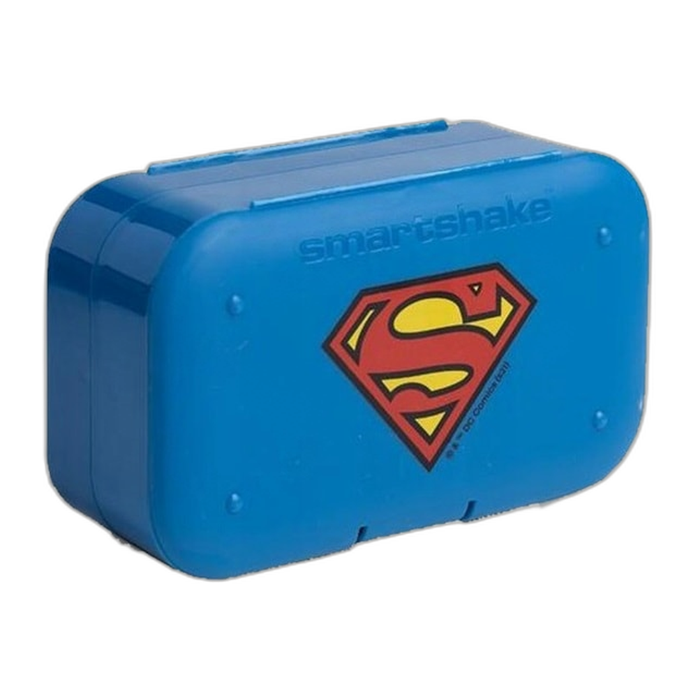 SmartShake Pill Box Organizer, 2-pack - DC Superman