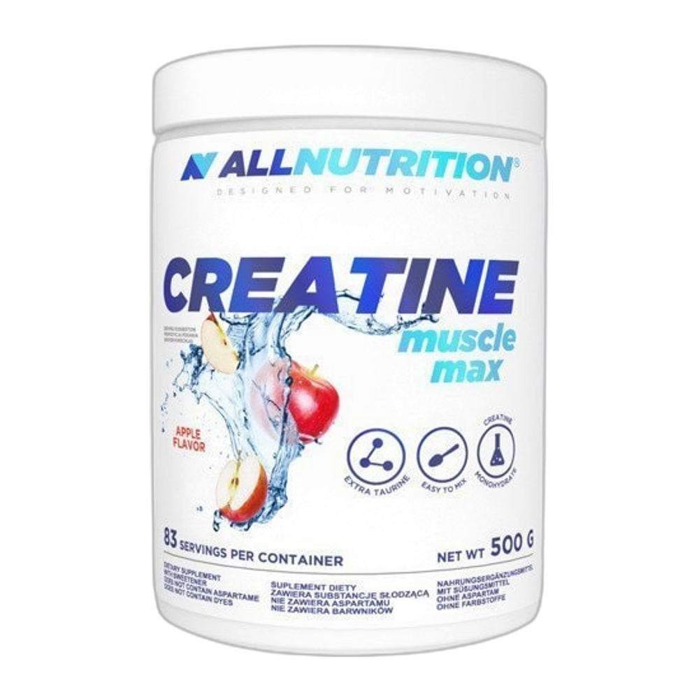 Allnutrition Creatine Muscle Max, Apple - 500g