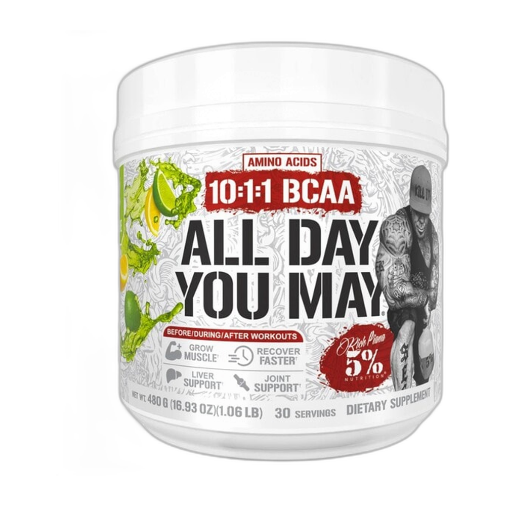 5% Nutrition AllDayYouMay - Legendary Series, Lemon Lime - 480g