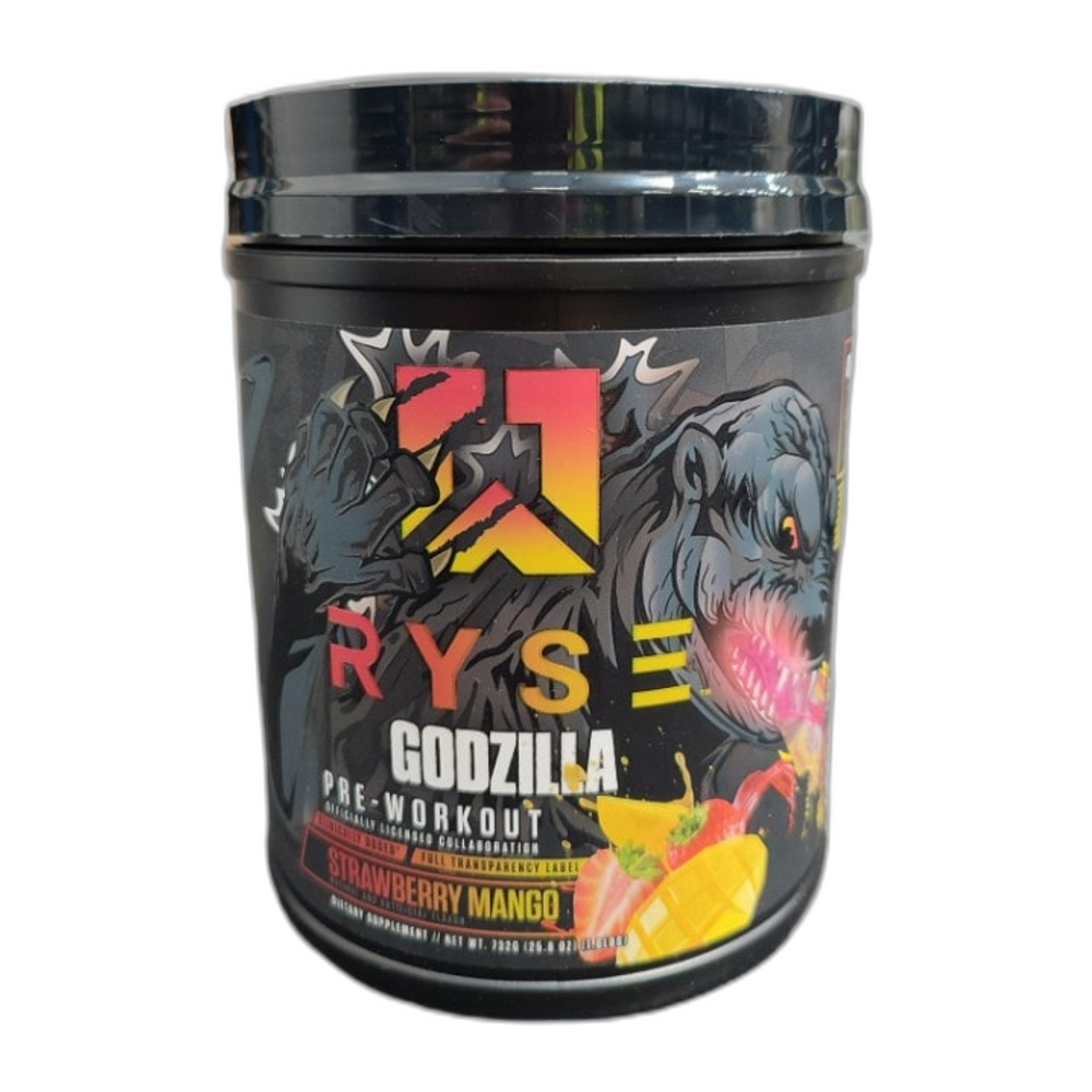 RYSE Godzilla Pre-Workout, Strawberry Mango - 732g