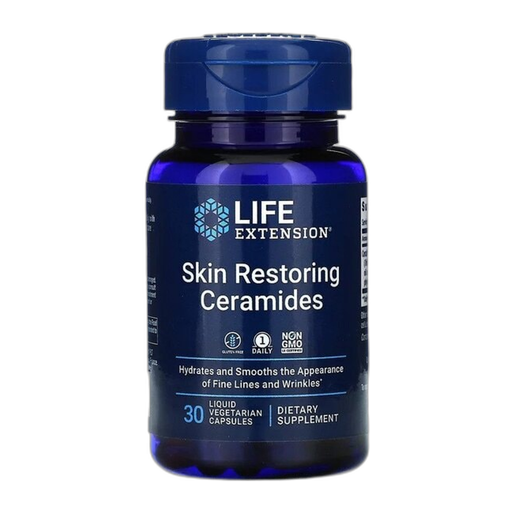 Life Extension Skin Restoring Ceramides - 30 liquid vcaps