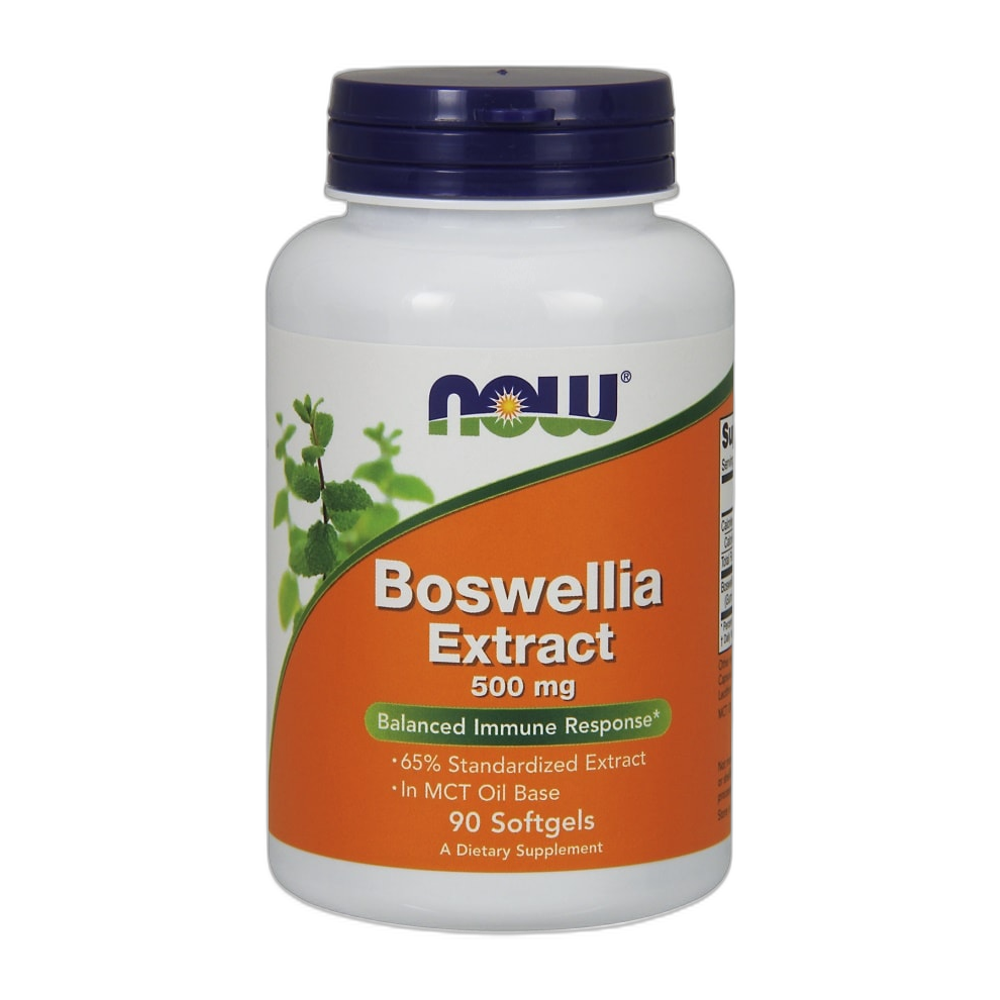 NOW Foods Boswellia Extract, 500mg - 90 softgels