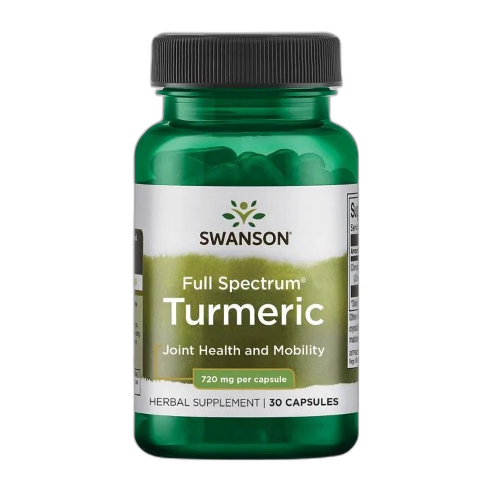Swanson Full Spectrum Turmeric, 720mg - 30 caps