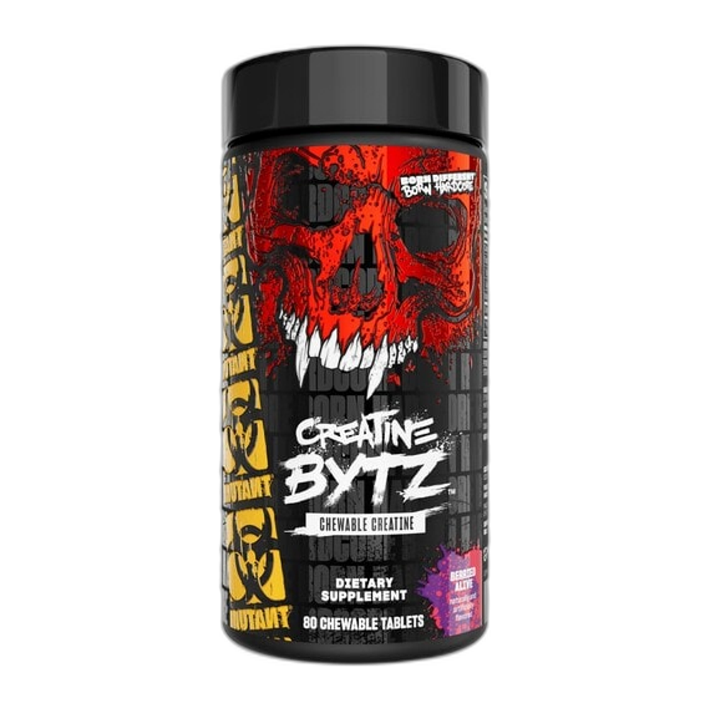 Mutant Creatine Bytz Chewables, Berried Alive (EAN 810154772117) - 80 chewables