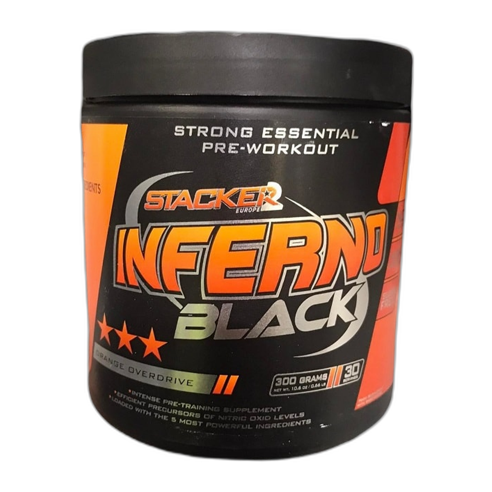 Stacker2 Europe Inferno Black, Orange Overdrive - 300g