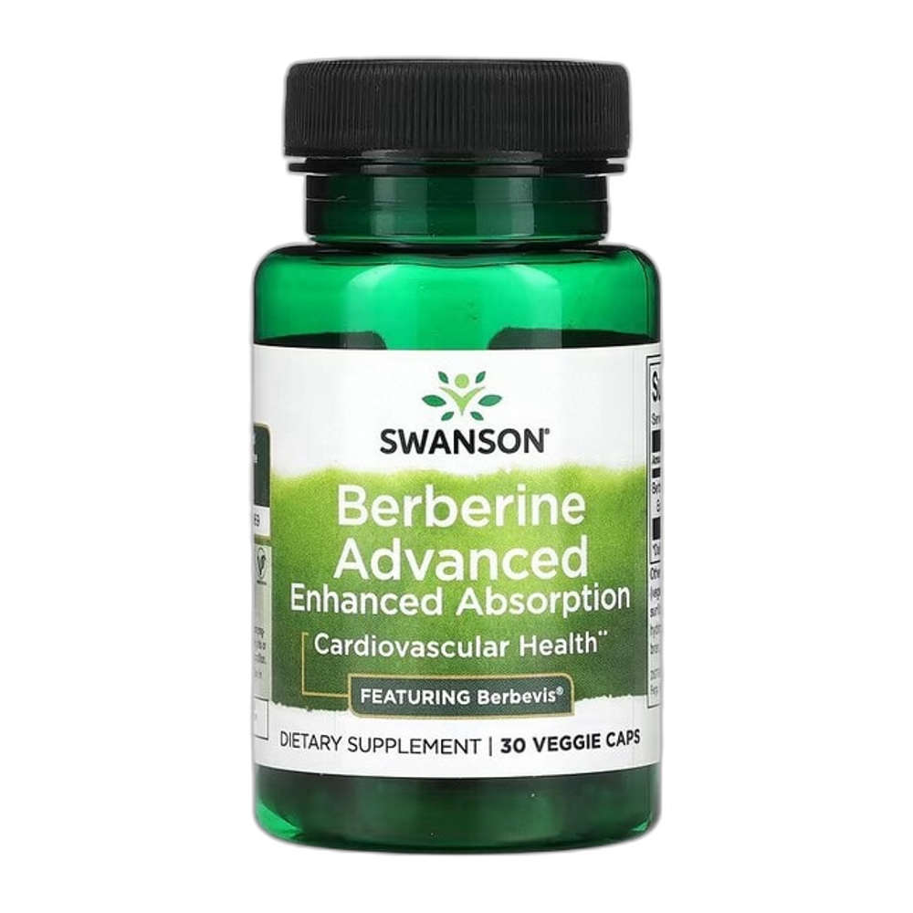Swanson Berberine Advanced Enhanced Absorption - 30 vcaps