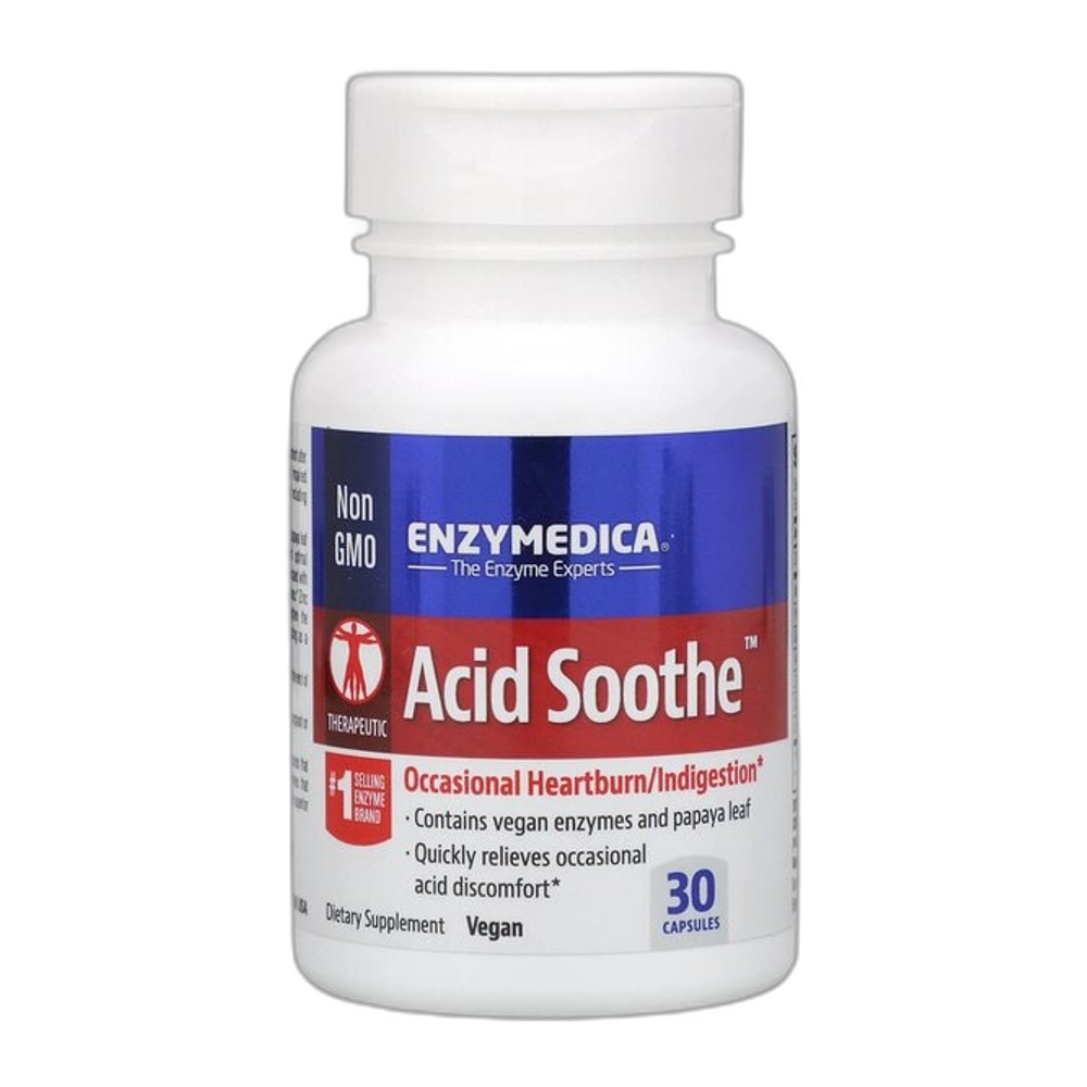 Enzymedica Acid Soothe - 30 caps
