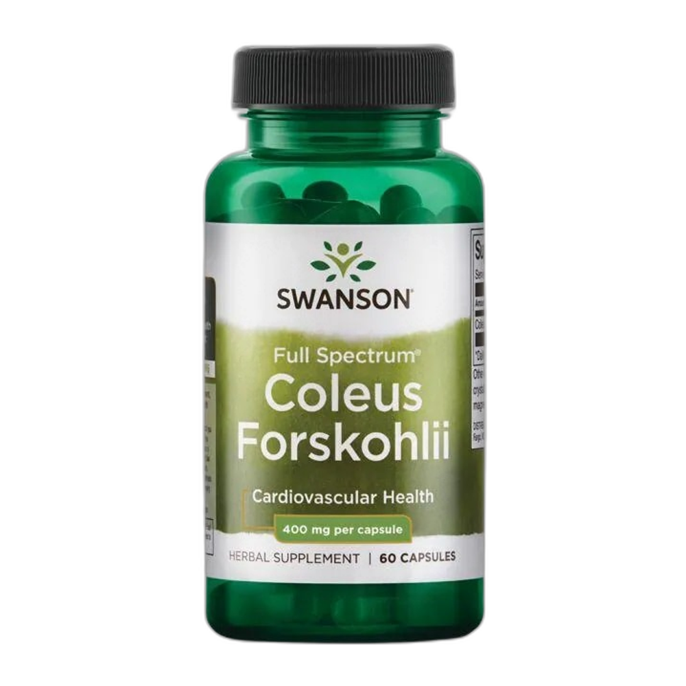 Swanson Full Spectrum Coleus Forskohlii, 400mg - 60 caps