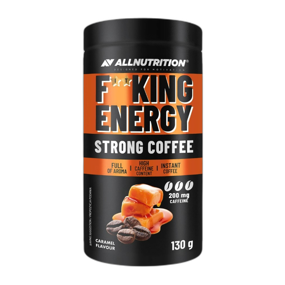 Allnutrition Fitking Energy Coffee, Caramel - 130g