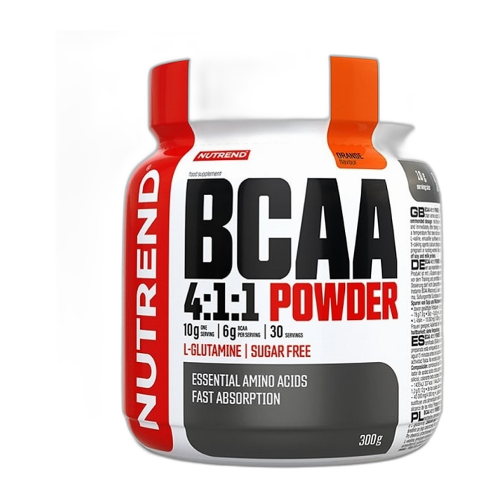 Nutrend BCAA 4:1:1 Powder, Orange - 300g