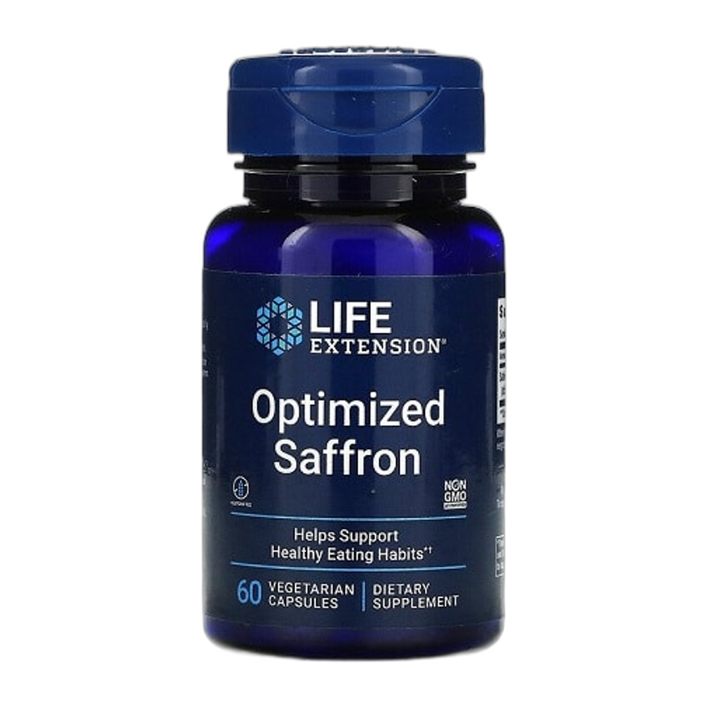 Life Extension Optimized Saffron - 60 vcaps