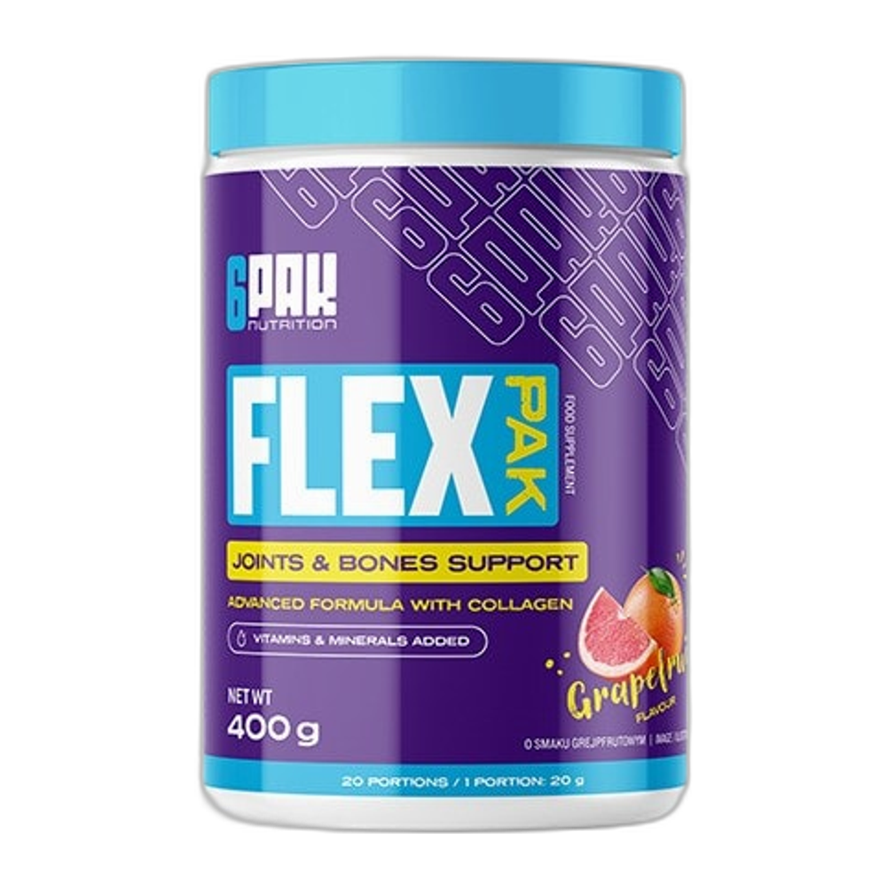 6PAK Flex Pak, Grapefruit - 400g