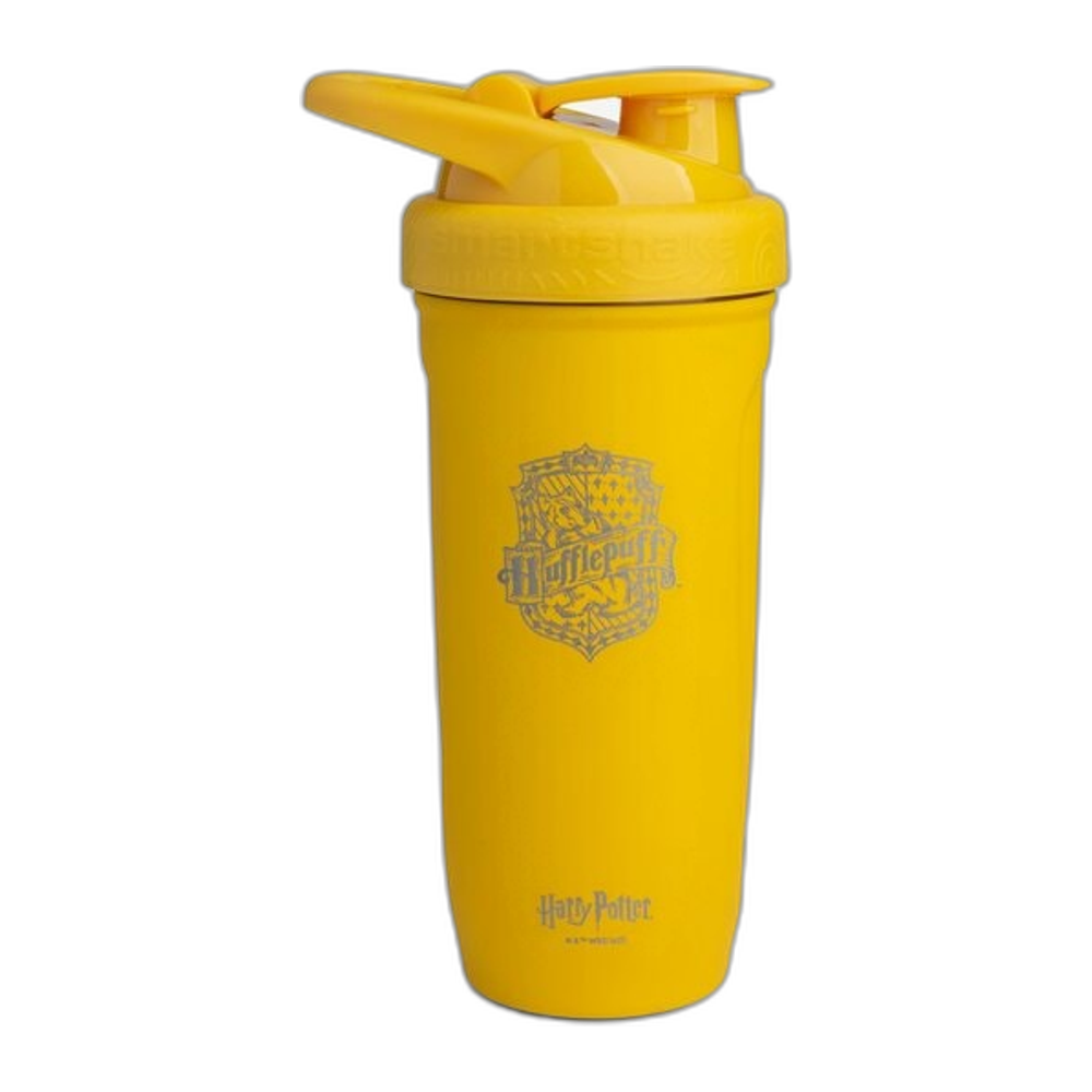 SmartShake Harry Potter Collection Stainless Steel Shaker, Hufflepuff - 900 ml.