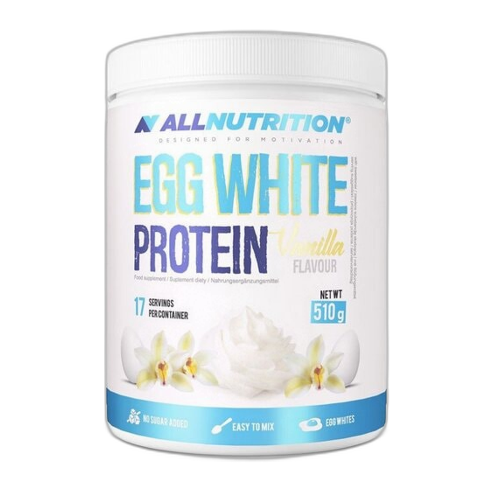 Allnutrition Egg White Protein, Vanilla - 510g
