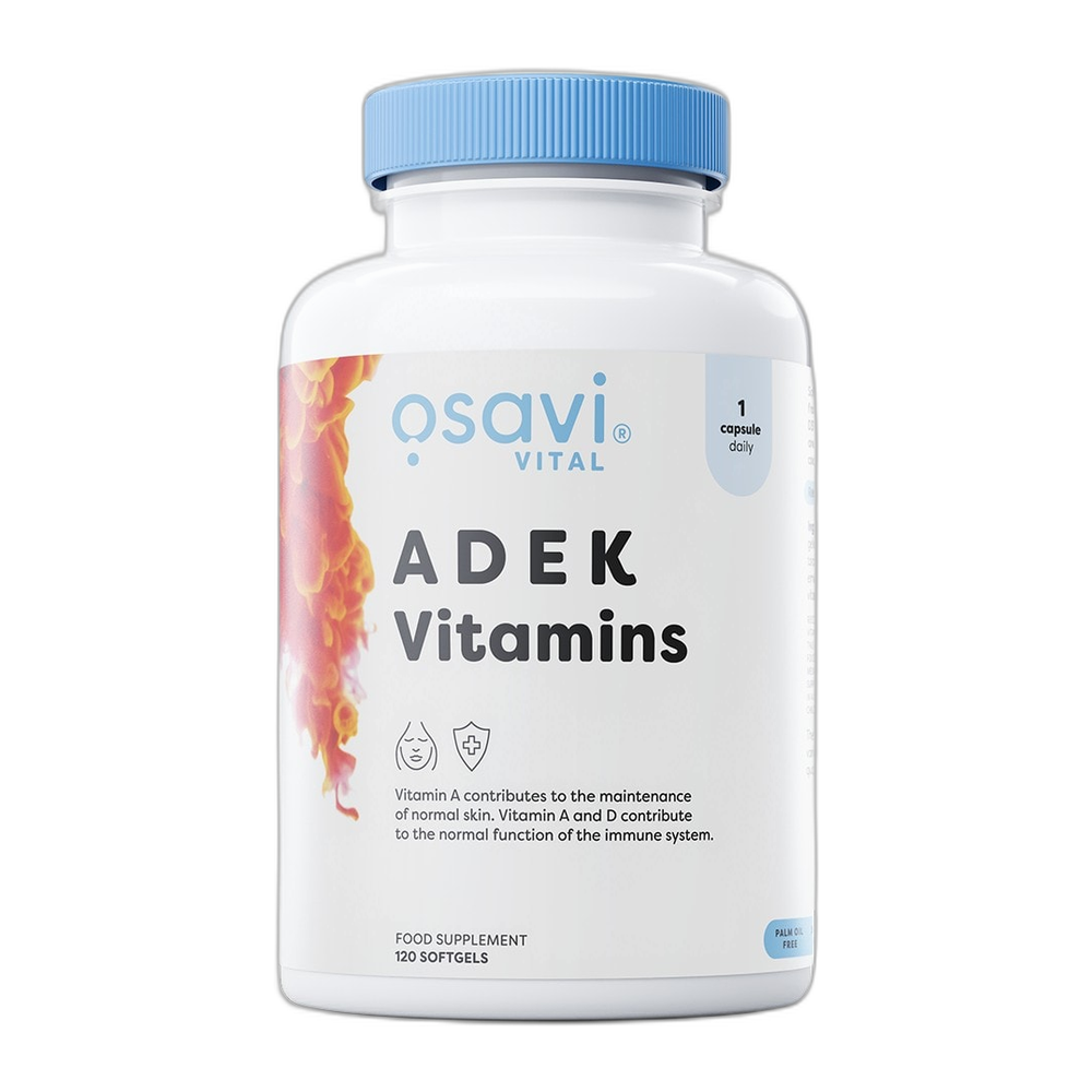 Osavi ADEK Vitamins - 120 softgels