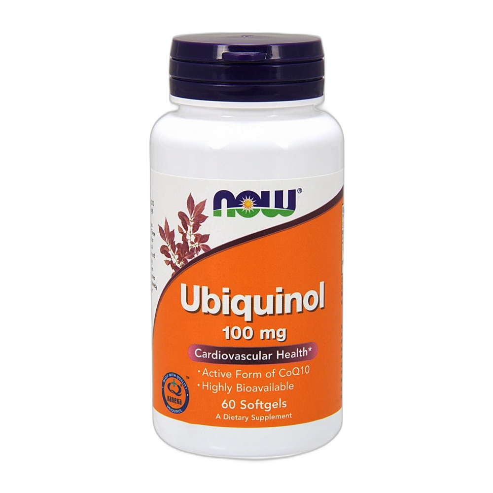 NOW Foods Ubiquinol, 100mg - 60 softgels