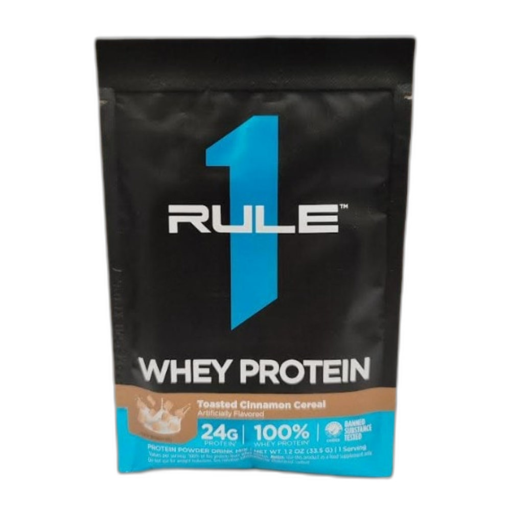 Rule One Whey Protein, Toasted Cinnamon Cereal - 33.5g (1 serving)