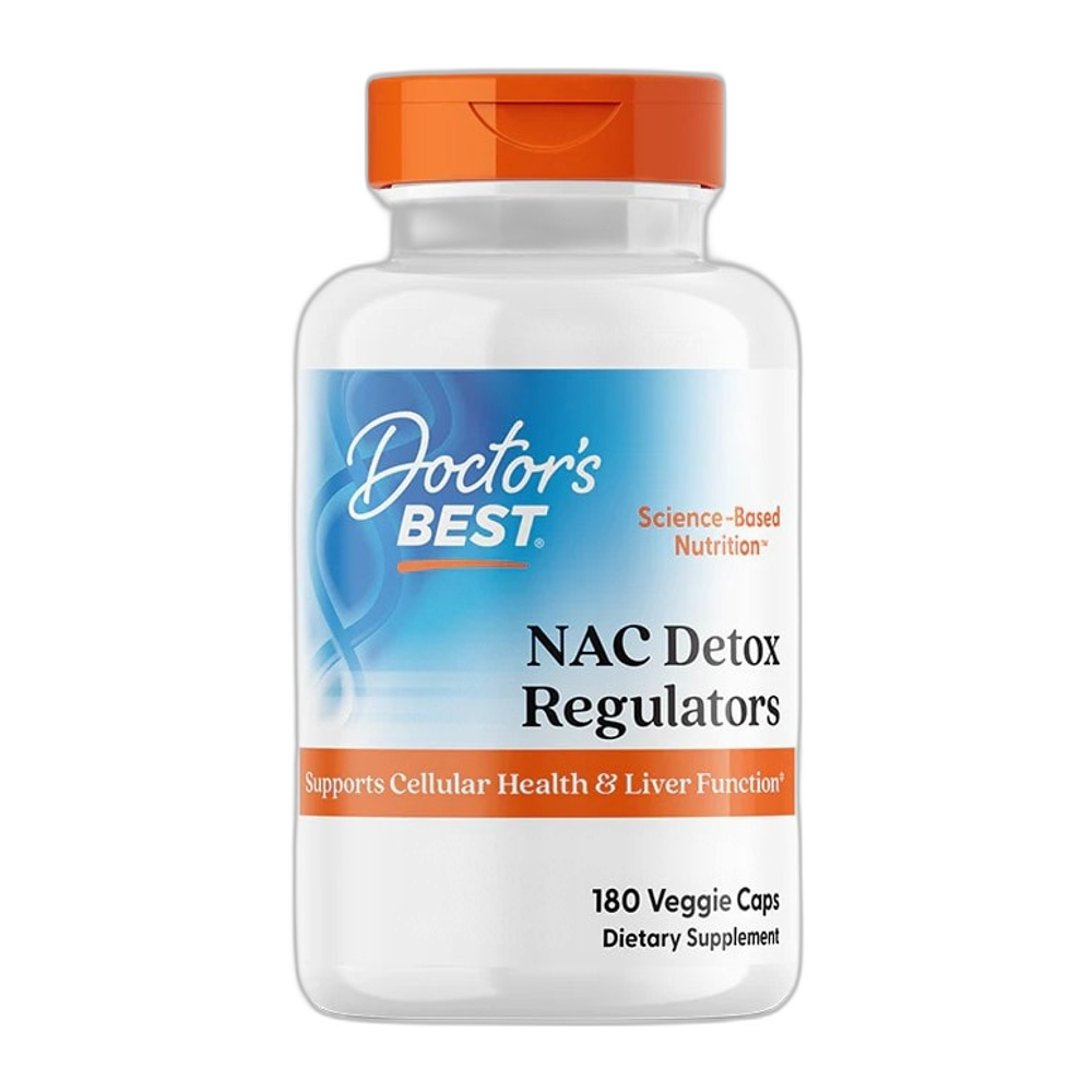 Doctor's Best NAC Detox Regulators - 180 vcaps