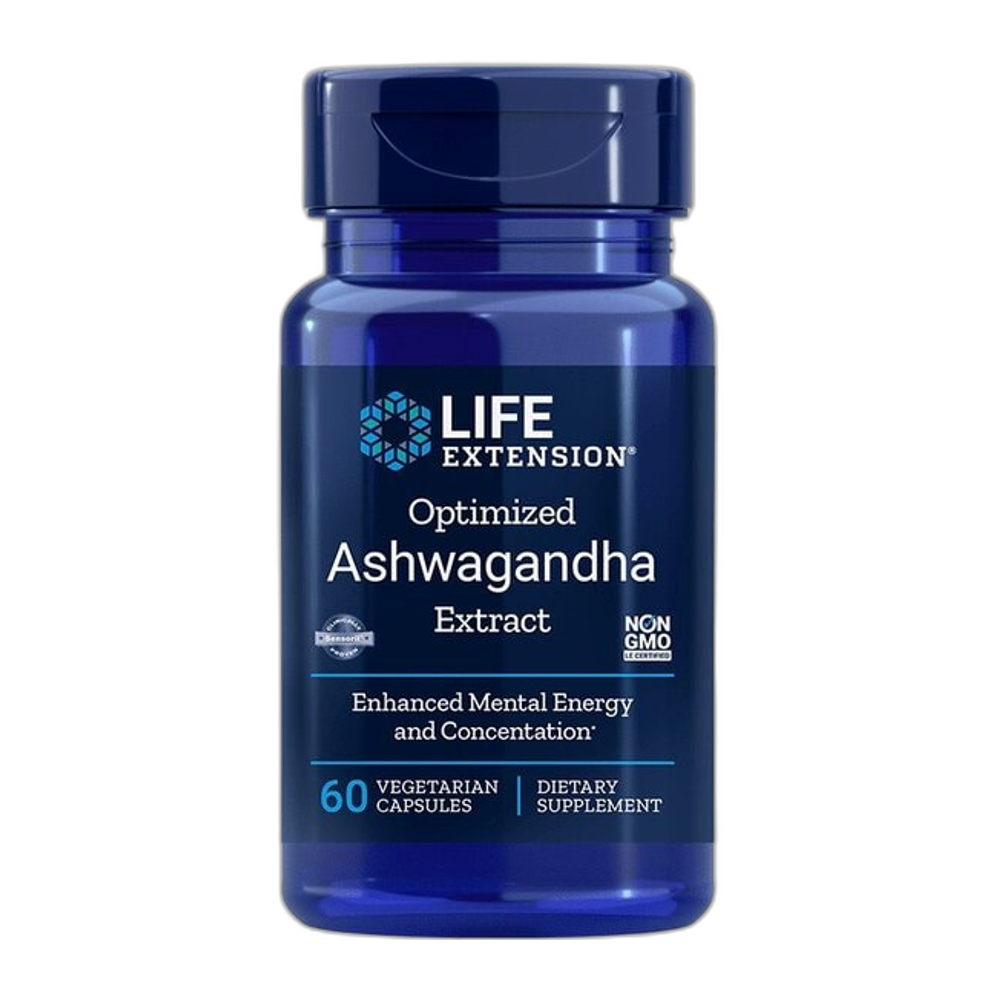 Life Extension Optimized Ashwagandha Extract - 60 vcaps